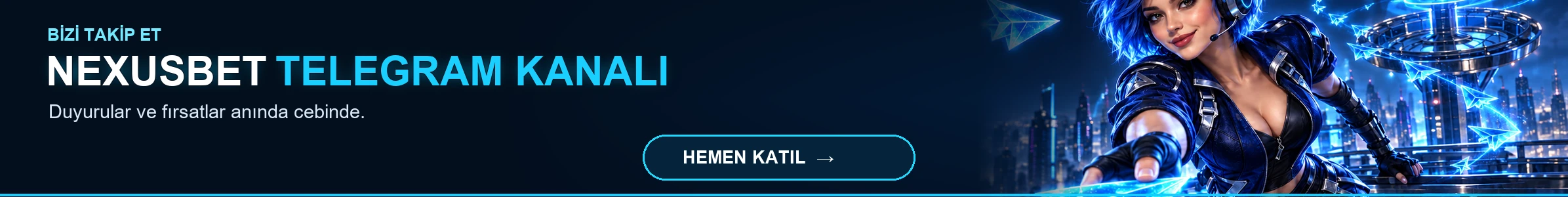 NexusBet Telegram kanalı
